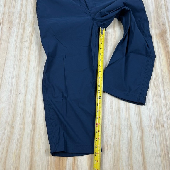 Eddie Bauer Hiking Capri Pants Dark Blue Outdoors Active Women's 8 - Picture 5 of 9